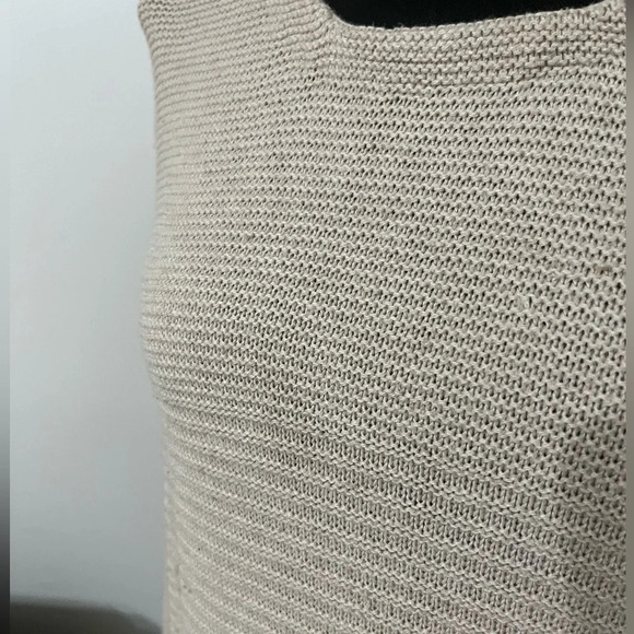 JOSEPH A Cream Color Knit Sweater XL - Picture 3 of 11